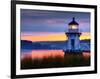 Maine, Doubling Point Lighthouse, USA-Alan Copson-Framed Photographic Print