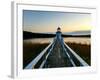 Maine, Doubling Point Lighthouse, USA-Alan Copson-Framed Photographic Print