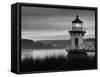 Maine, Doubling Point Lighthouse, USA-Alan Copson-Framed Stretched Canvas