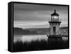 Maine, Doubling Point Lighthouse, USA-Alan Copson-Framed Stretched Canvas