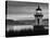 Maine, Doubling Point Lighthouse, USA-Alan Copson-Stretched Canvas