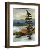 Maine Escape I-Jennifer Goldberger-Framed Art Print