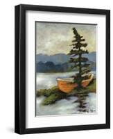 Maine Escape I-Jennifer Goldberger-Framed Art Print