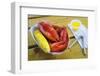 Maine Lobster and Corn on the Cob-Jon Hicks-Framed Photographic Print