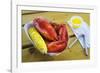 Maine Lobster and Corn on the Cob-Jon Hicks-Framed Photographic Print