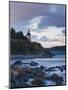 Maine, Lubec, West Quoddy Lighthouse, USA-Alan Copson-Mounted Photographic Print