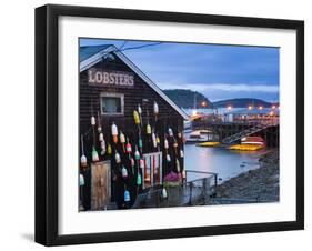 Maine, Mount Desert Island, Bar Harbor, USA-Alan Copson-Framed Premium Photographic Print