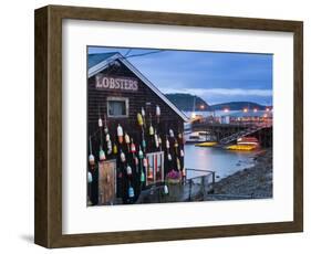 Maine, Mount Desert Island, Bar Harbor, USA-Alan Copson-Framed Photographic Print