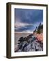 Maine, Mount Desert Island, Bas Harbor, Bas Harbor Lighthouse, USA-Alan Copson-Framed Photographic Print