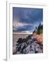 Maine, Mount Desert Island, Bas Harbor, Bas Harbor Lighthouse, USA-Alan Copson-Framed Photographic Print