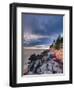 Maine, Mount Desert Island, Bas Harbor, Bas Harbor Lighthouse, USA-Alan Copson-Framed Photographic Print