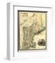 Maine, New Hampshire, Vermont, Massachusetts, Connecticut and Rhode Island, c.1823-Henry S^ Tanner-Framed Art Print