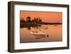 Maine, Newagen, Harbor View, Dawn-Walter Bibikow-Framed Photographic Print