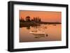 Maine, Newagen, Harbor View, Dawn-Walter Bibikow-Framed Photographic Print