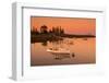 Maine, Newagen, Harbor View, Dawn-Walter Bibikow-Framed Photographic Print