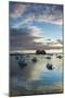 Maine, Newagen, Sunset Harbor View by the Cuckolds Islands-Walter Bibikow-Mounted Photographic Print