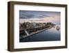 Maine, Ogunquit, Perkins Cove, Boats in a Small Harbor-Walter Bibikow-Framed Photographic Print
