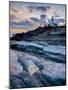 Maine, Pemaquid Peninsular, Pemaquid Point Lighthouse, USA-Alan Copson-Mounted Photographic Print