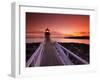 Maine, Port Clyde, Marshall Point Lighthouse, USA-Alan Copson-Framed Photographic Print