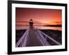 Maine, Port Clyde, Marshall Point Lighthouse, USA-Alan Copson-Framed Photographic Print