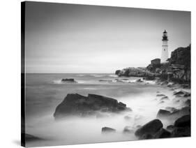 Maine, Portland, Portland Head Lighthouse, USA-Alan Copson-Stretched Canvas