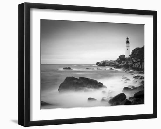 Maine, Portland, Portland Head Lighthouse, USA-Alan Copson-Framed Photographic Print