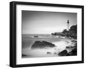 Maine, Portland, Portland Head Lighthouse, USA-Alan Copson-Framed Photographic Print