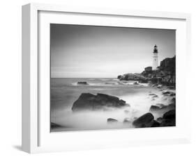 Maine, Portland, Portland Head Lighthouse, USA-Alan Copson-Framed Photographic Print