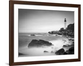 Maine, Portland, Portland Head Lighthouse, USA-Alan Copson-Framed Photographic Print