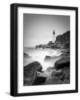 Maine, Portland, Portland Head Lighthouse, USA-Alan Copson-Framed Photographic Print