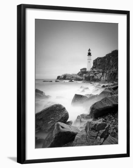 Maine, Portland, Portland Head Lighthouse, USA-Alan Copson-Framed Photographic Print