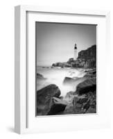 Maine, Portland, Portland Head Lighthouse, USA-Alan Copson-Framed Photographic Print