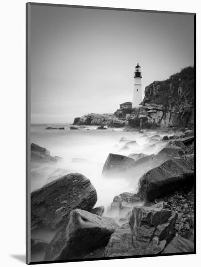 Maine, Portland, Portland Head Lighthouse, USA-Alan Copson-Mounted Photographic Print