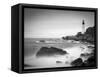 Maine, Portland, Portland Head Lighthouse, USA-Alan Copson-Framed Stretched Canvas