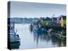 Maine, Portland, Widgery Wharf, USA-Alan Copson-Stretched Canvas