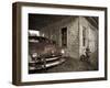 Maine, Potter, Old Gas Station, USA-Alan Copson-Framed Photographic Print