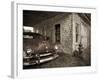 Maine, Potter, Old Gas Station, USA-Alan Copson-Framed Photographic Print