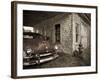 Maine, Potter, Old Gas Station, USA-Alan Copson-Framed Photographic Print