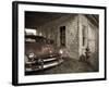 Maine, Potter, Old Gas Station, USA-Alan Copson-Framed Photographic Print