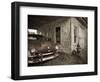 Maine, Potter, Old Gas Station, USA-Alan Copson-Framed Photographic Print