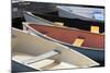 Maine, Rockland. Colorful Boats in Rockland Marina-Cindy Miller Hopkins-Mounted Photographic Print