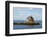 Maine, Rockland, Penobscot Bay. Historic Rockland Breakwater Light-Cindy Miller Hopkins-Framed Photographic Print