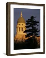 Maine State House, Augusta, Maine-Robert F. Bukaty-Framed Photographic Print