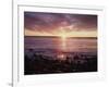 Maine, Sunrise over the Rocky Shoreline of the Atlantic Ocean-Christopher Talbot Frank-Framed Photographic Print