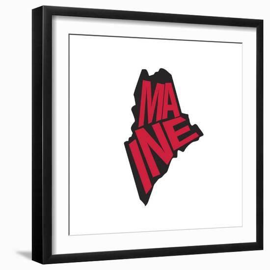 Maine-Art Licensing Studio-Framed Giclee Print