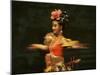 Mainland China Dance Group Perform an Arrangement Depicting Buddhist Imagery Found in the Grottoes -null-Mounted Photographic Print