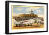 Mainliner, Laguardia Field-null-Framed Art Print