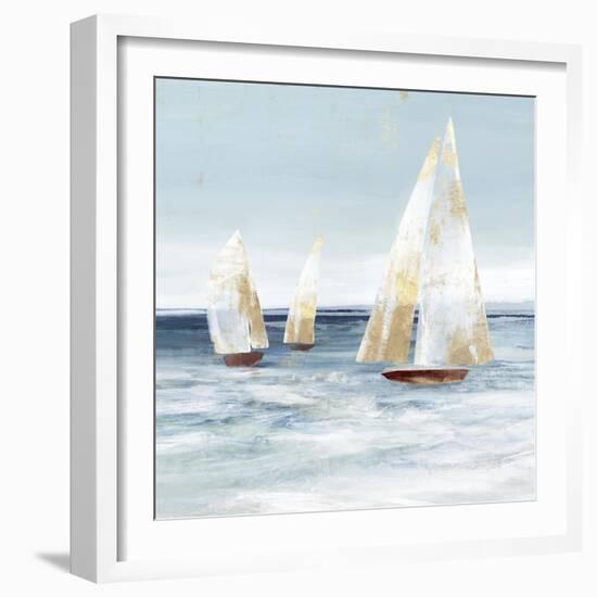 Mainsail-Isabelle Z-Framed Art Print