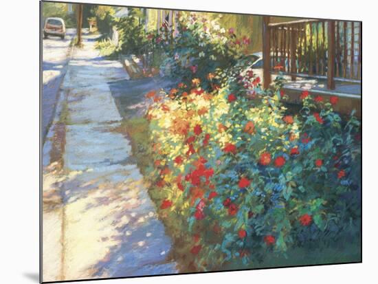 Mainstreet Morning-Christine Debrosky-Mounted Giclee Print