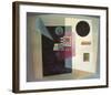 Maintaining, c.1926-Wassily Kandinsky-Framed Art Print